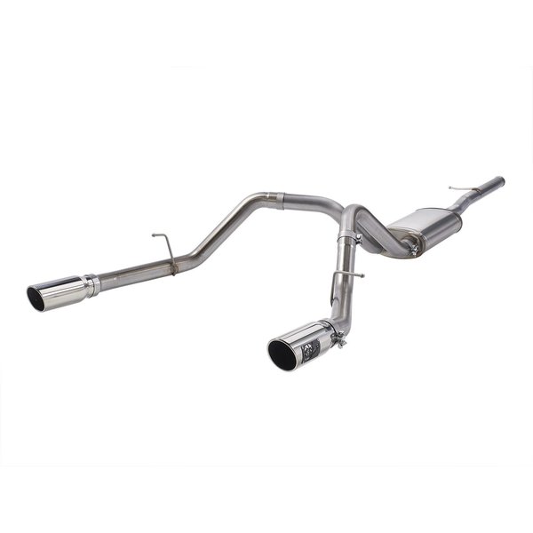 Afe Power APOLLO GT SERIES 3 IN 409 STAINLESS STEEL CAT-BACK EXHAUST SYSTEM W/ POLISHED TI 49-44112-P